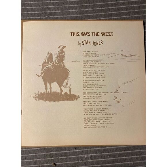 Vintage Walt Disney this was the west vinyl - Picture 3 of 9